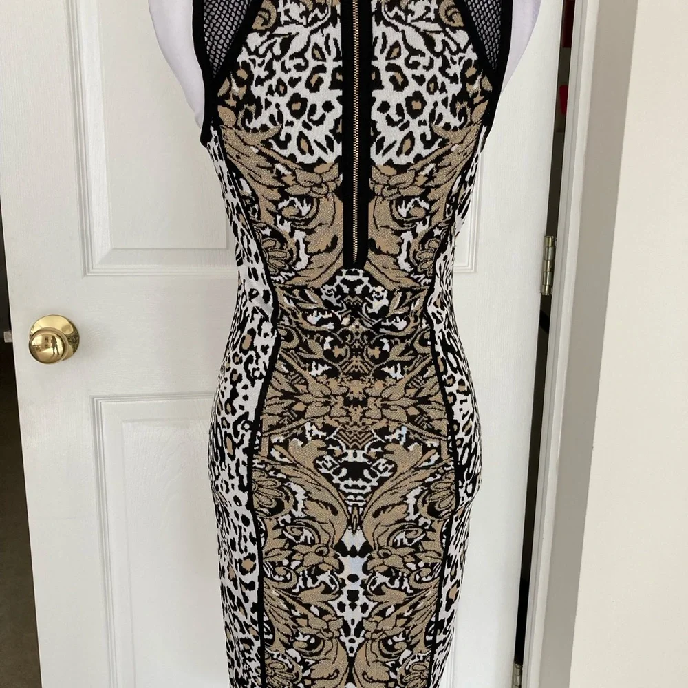 Cache Sleeveless Leopard Dress Zara - Picture 6 of 10